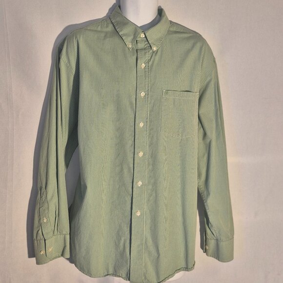 IZOD Vintage button-front shirt, 100% Cotton size XL - Picture 1 of 16